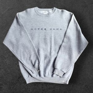 RARE Vintage Olympus 90s Notre Dame "Inside Out" Crewneck Sweatshirt